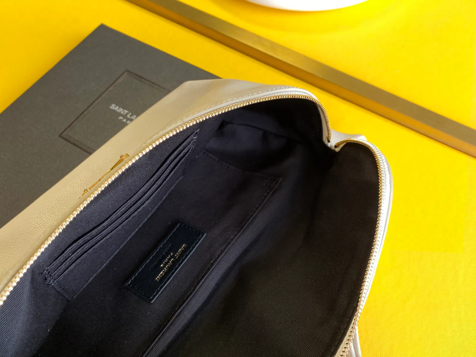 Luxury Handbag 03 Classic Monogram Belt Bag in Grain Embossed Leather — image 3