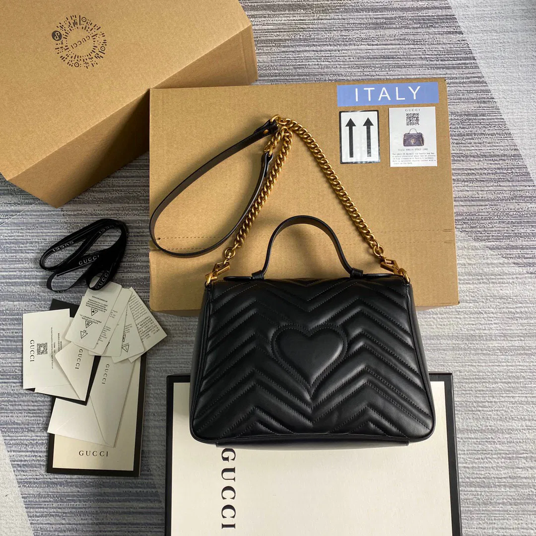 GG marmont small top handle bag — image 2