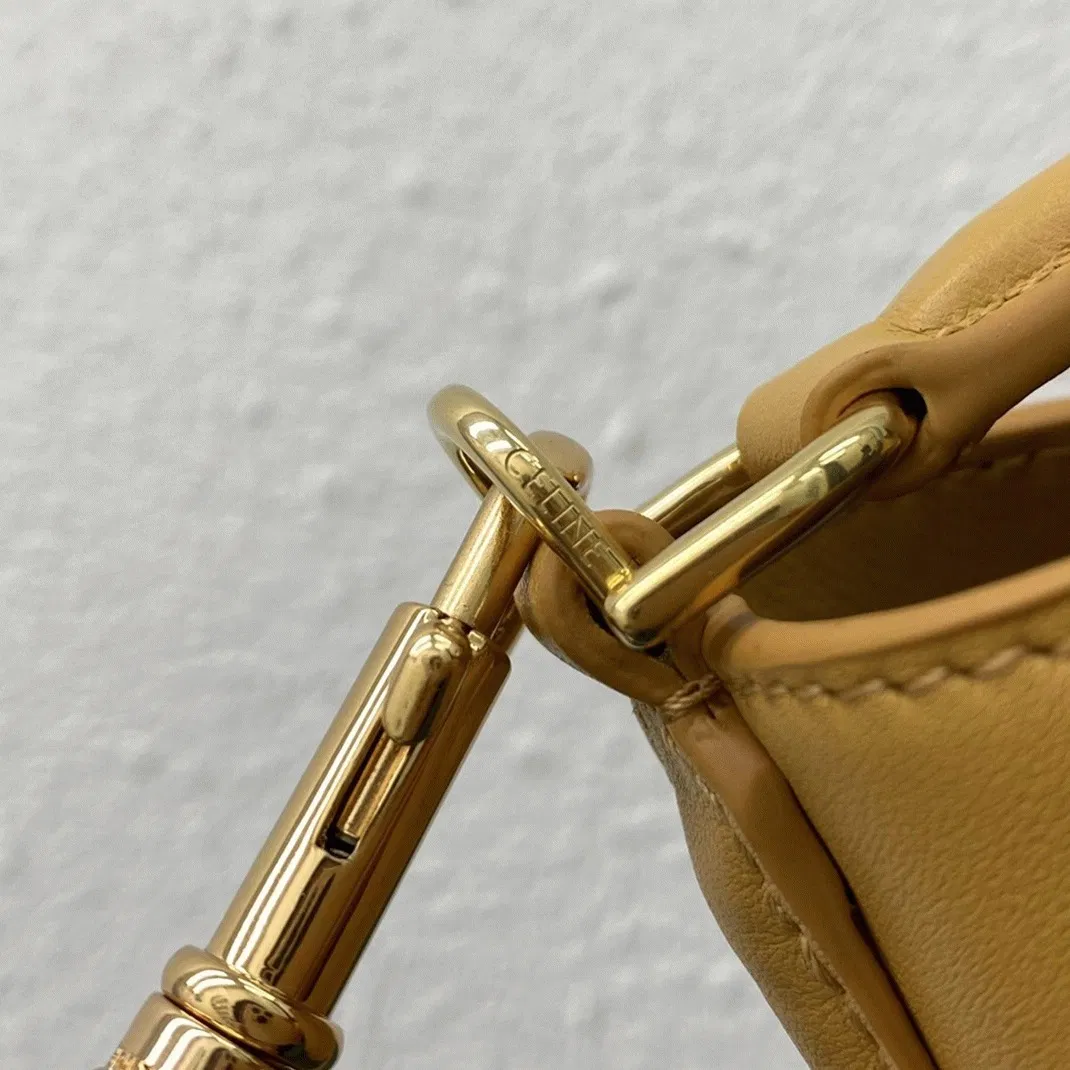 Top Quality Knockoff Celine Bucket 16 Bag In Yellow Soft Bare Calfskin — image 9