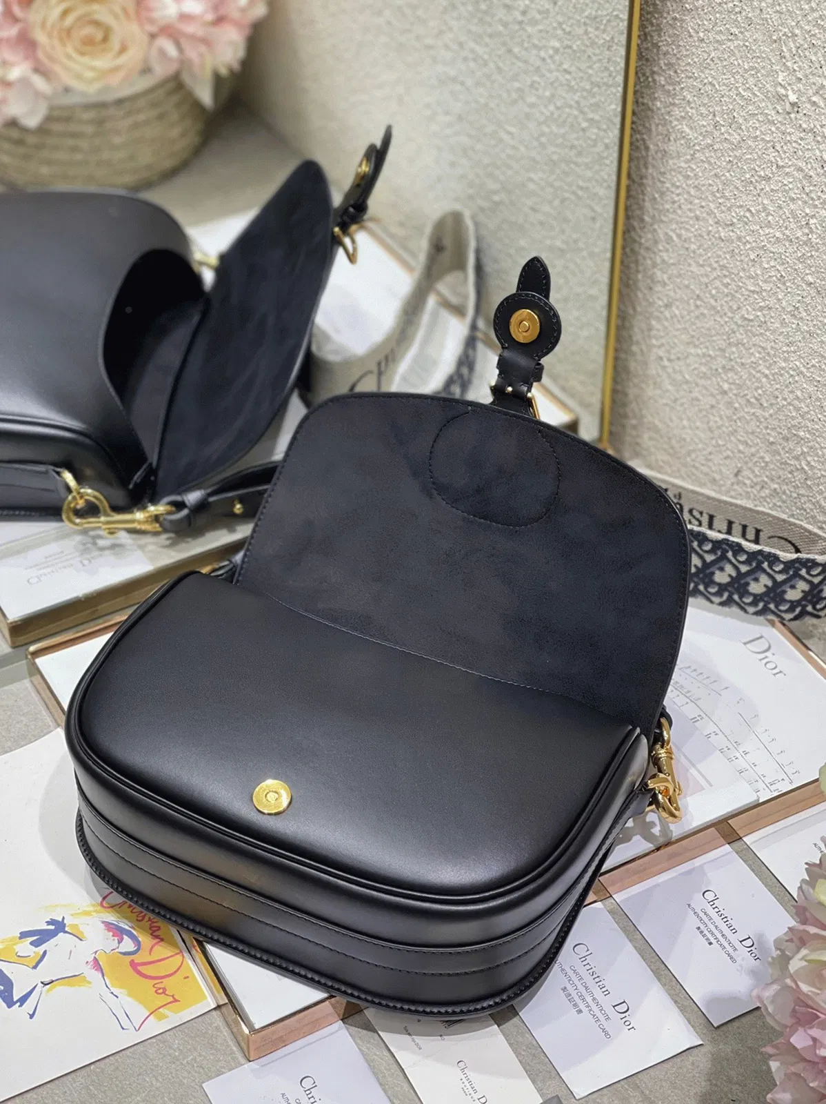 Dior Bobby Large Bag in Black — image 6