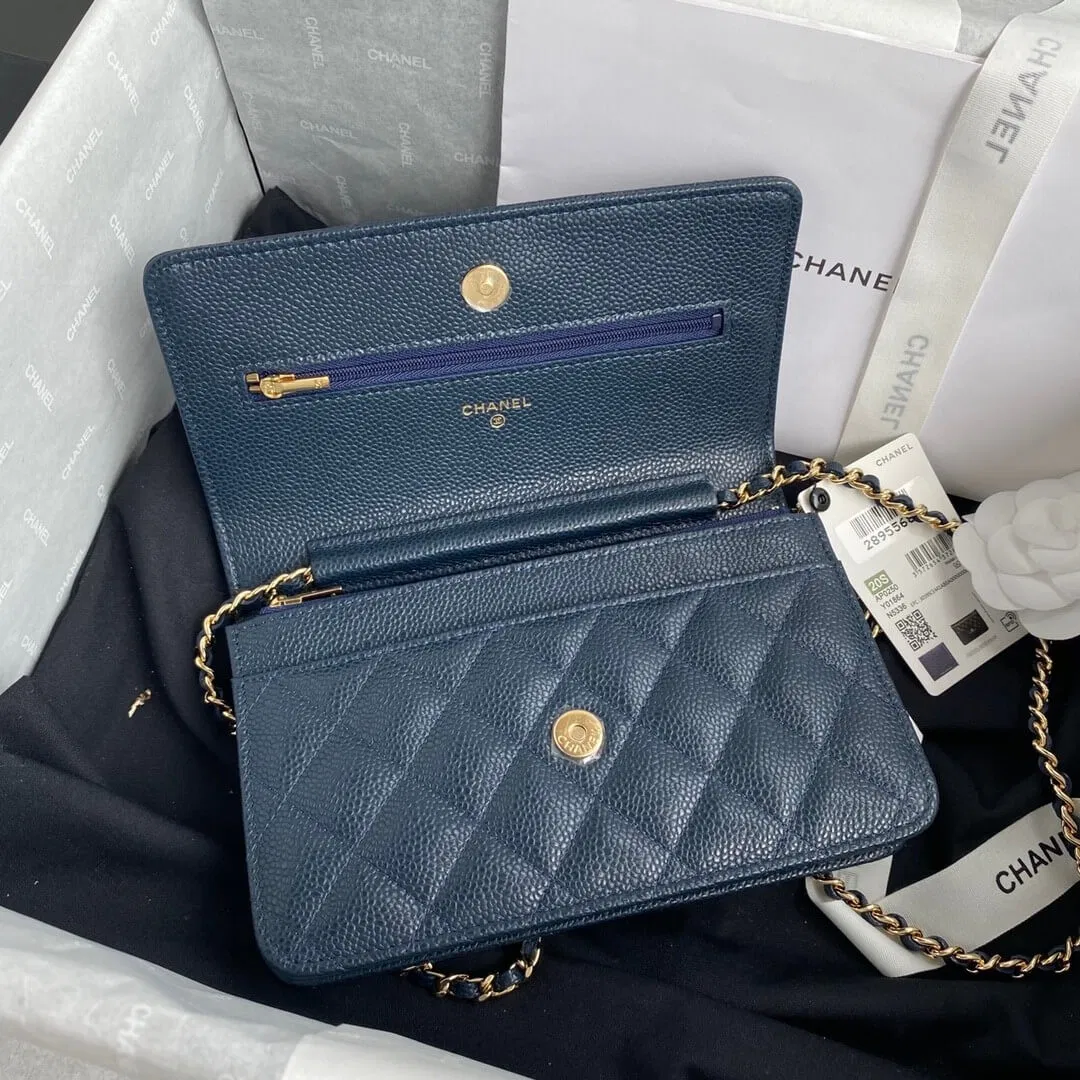 Chanel classic chain wallet — image 3