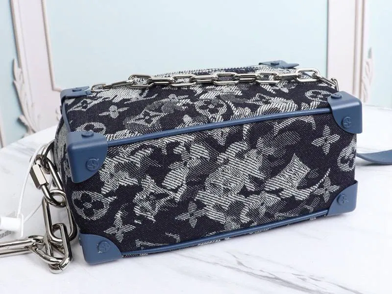 Louis Vuitton Monogram Tapestry Canvas Mini Soft Trunk Bag — image 4
