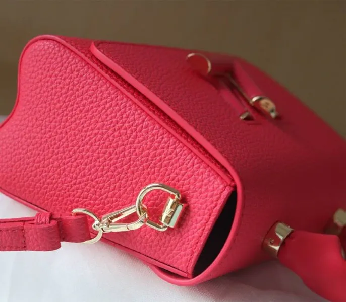 Louis Vuitton Taurillon Leather Twist MM Scrunchie Handle In Pondichery Pink — image 6