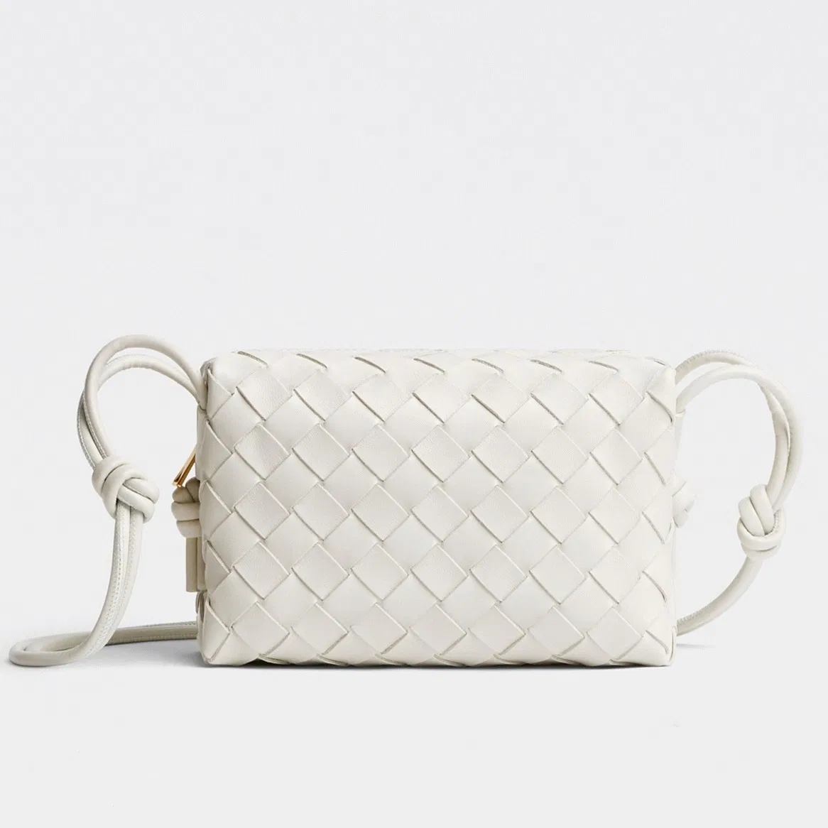 Bottega Veneta Loop Mini Bag White