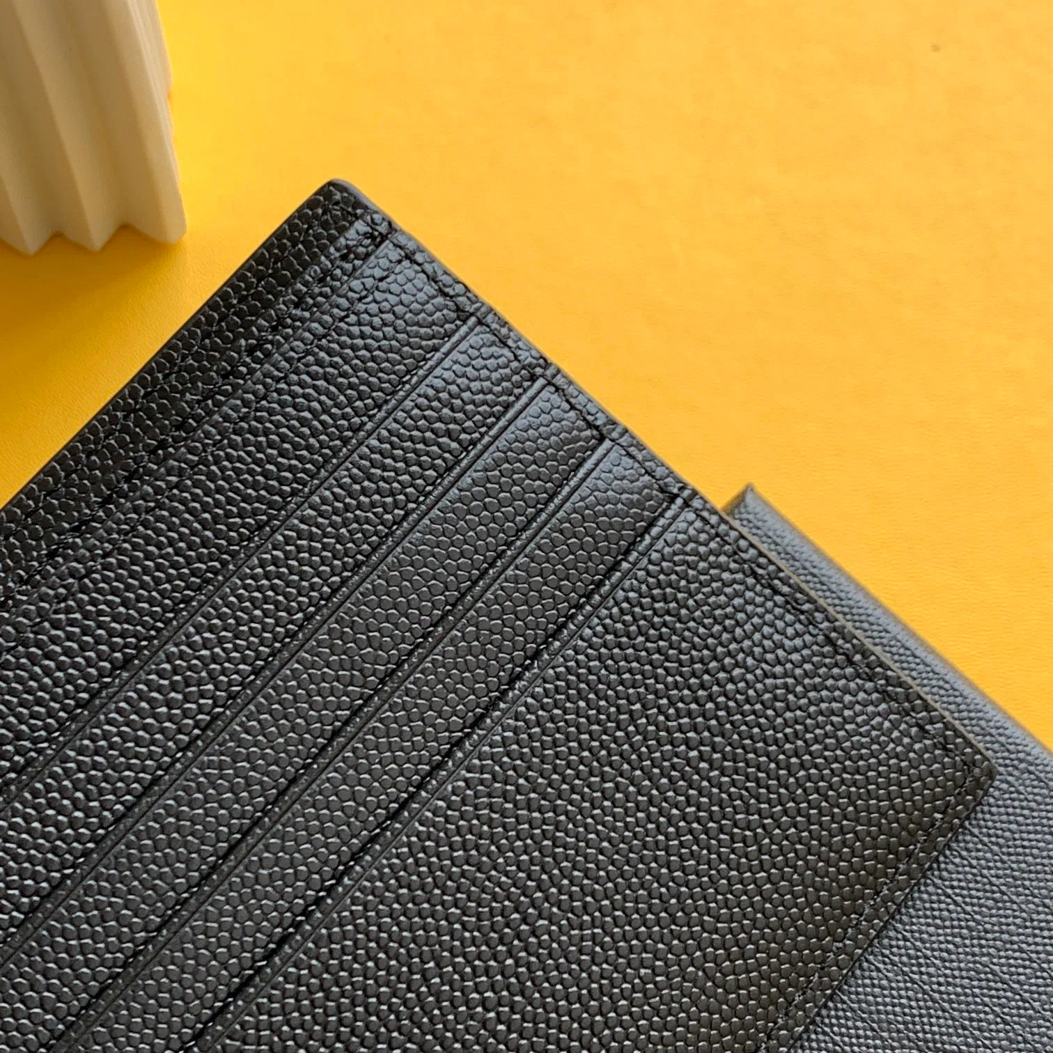 CASSANDRE EAST/WEST WALLET IN GRAIN DE POUDRE EMBOSSED LEATHER — image 6