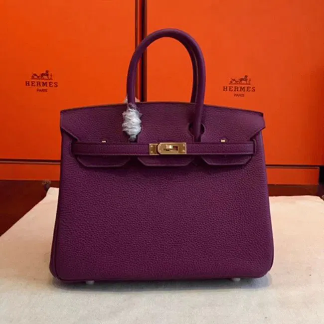 Cyclamen Shade Hermes Birkin 25cm on a Budget