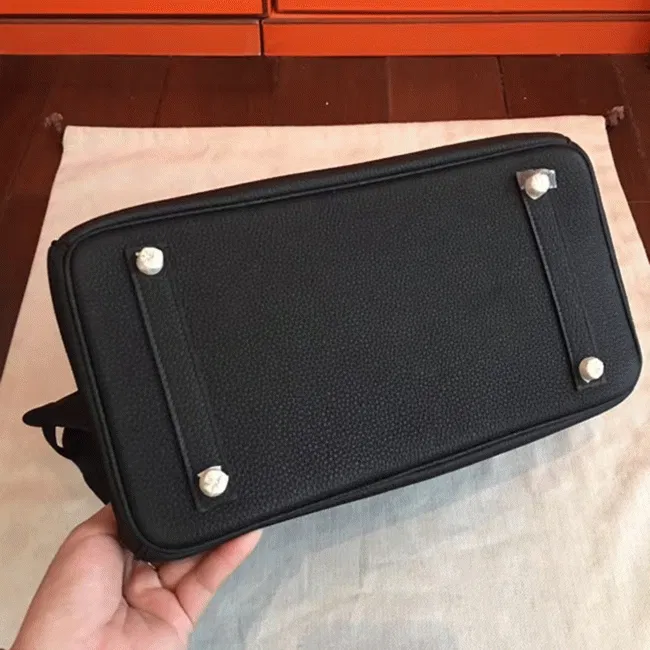 Black Hermes Birkin 40cm Oversized Handbag — image 4