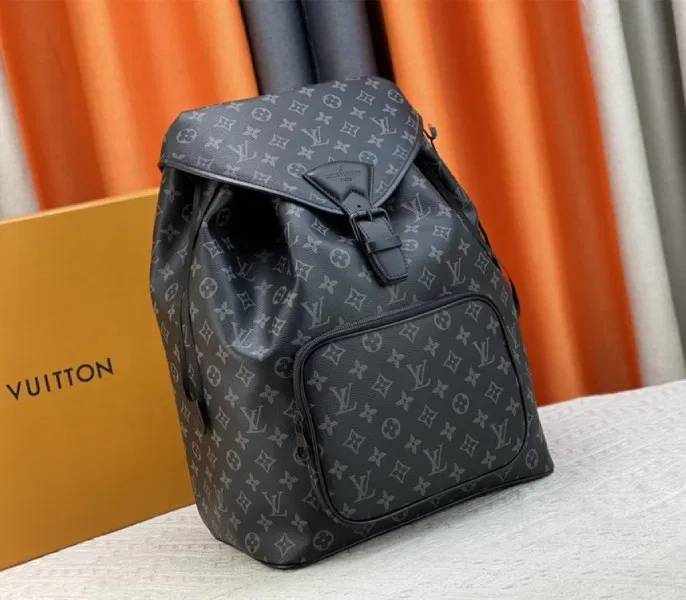 Louis Vuitton Monogram Eclipse Montsouris Backpack — image 2