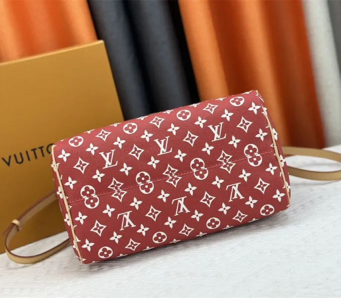 Louis Vuitton Speedy P9 Bandouliere 30 Bag In Red — image 5