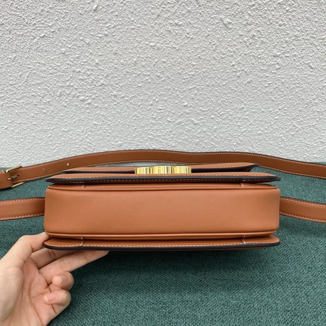 Top Quality Celine Triomphe Medium Bag In Brown — image 11