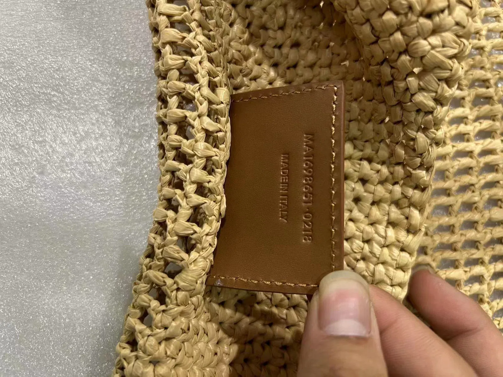 YSL fiber woven bag — image 10