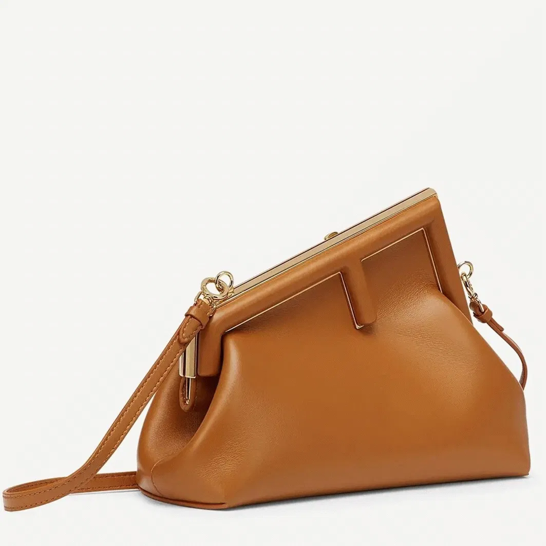 Top Quality Knockoff Fendi First Small Bag In Brown