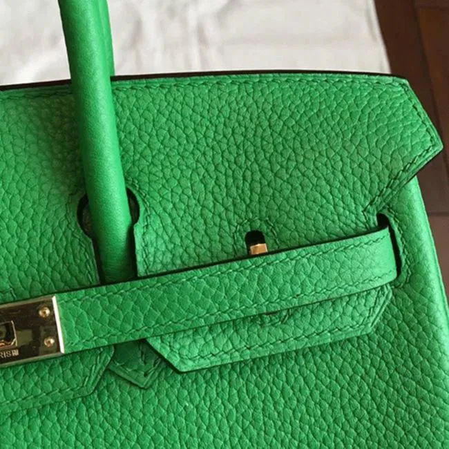 Premium Bamboo Hermes Birkin 25cm Knockoff Handbag — image 6