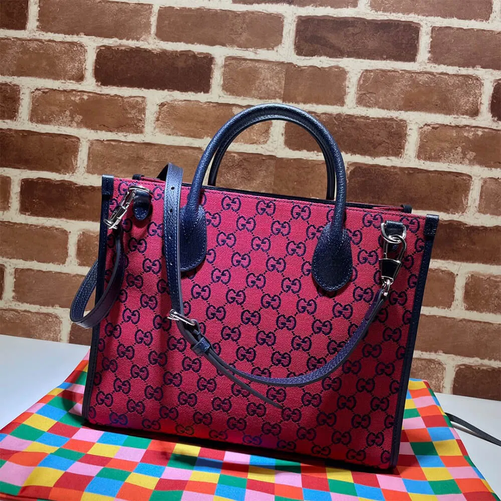 GG Multicolour small tote bag — image 2