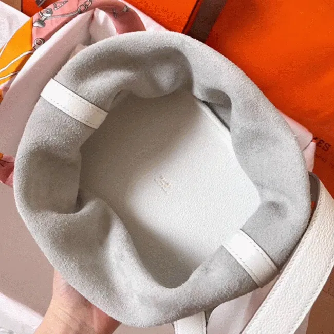 White luxury Hermes Picotin Lock 18cm handbag — image 5