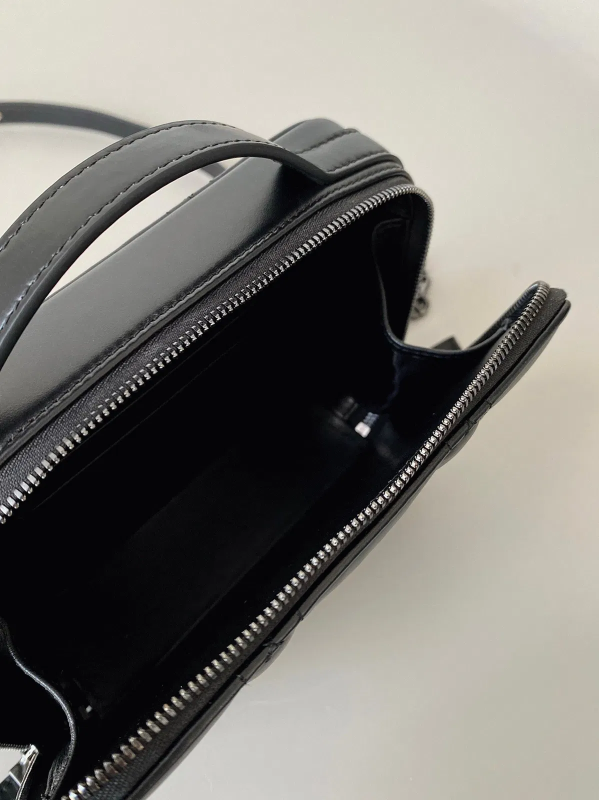 Dior Caro Micro Bag Knockoff in Black — image 9