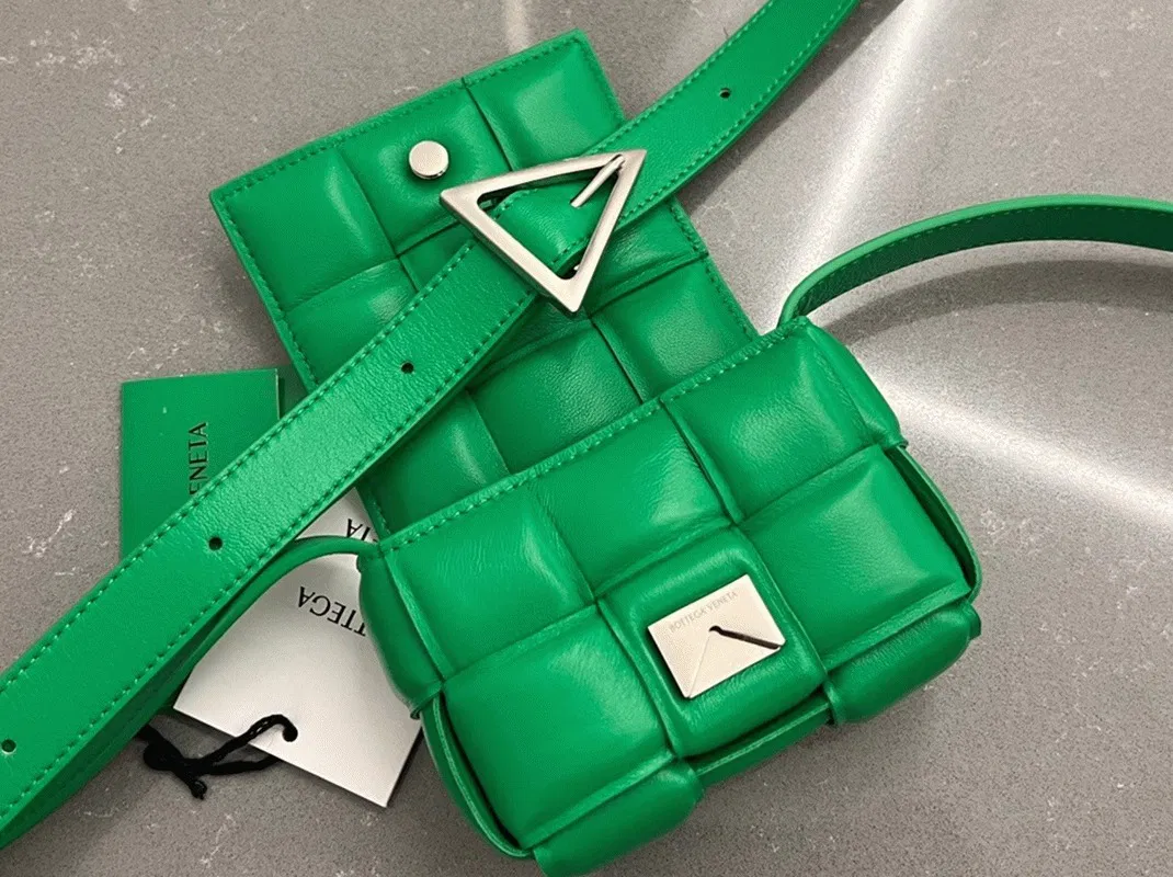 Top Quality Knockoff Bottega Veneta Candy Padded Cassette Bag In Parakeet — image 3