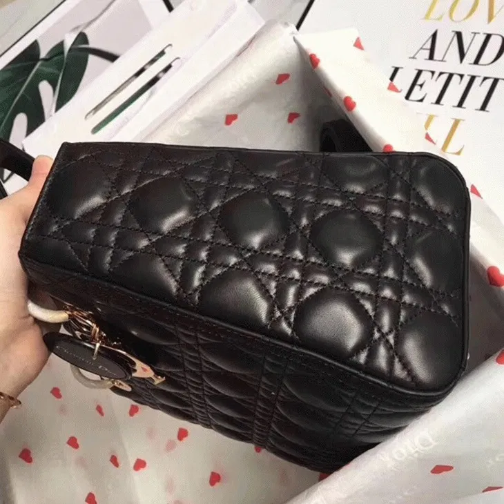 Dior Lady Dior Medium Bag in Black — image 2