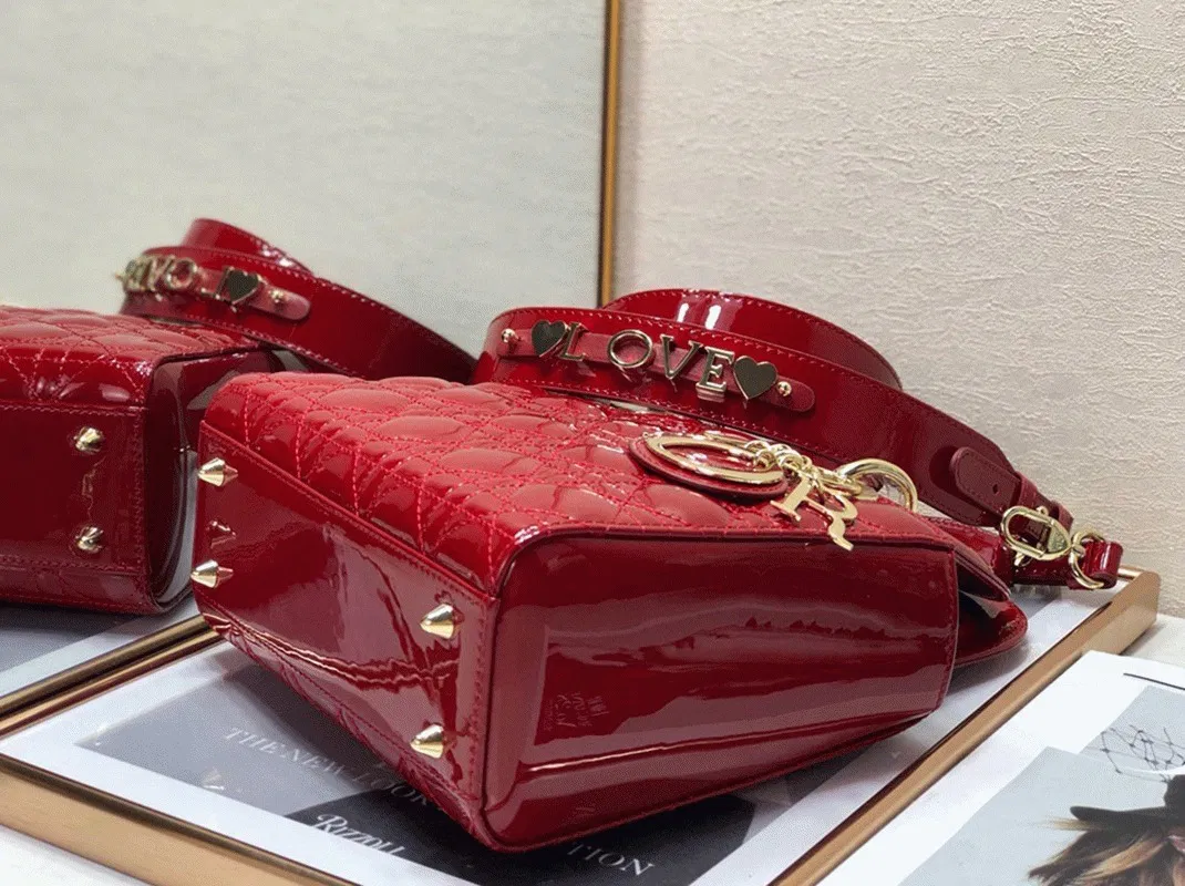 Dior Small Lady Dior My ABCDior Bag in Red — image 2