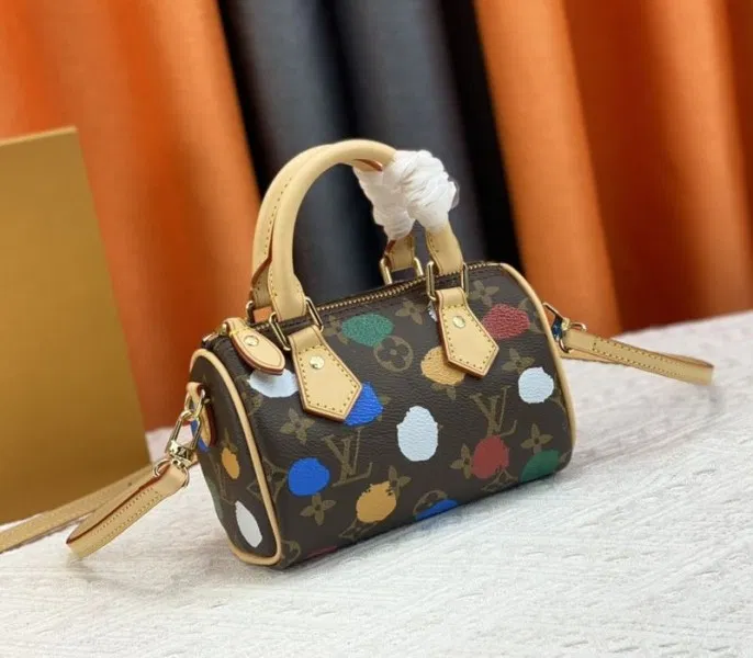 Louis Vuitton X YK Monogram Canvas Speedy Bandouliere 25 Handbag — image 2