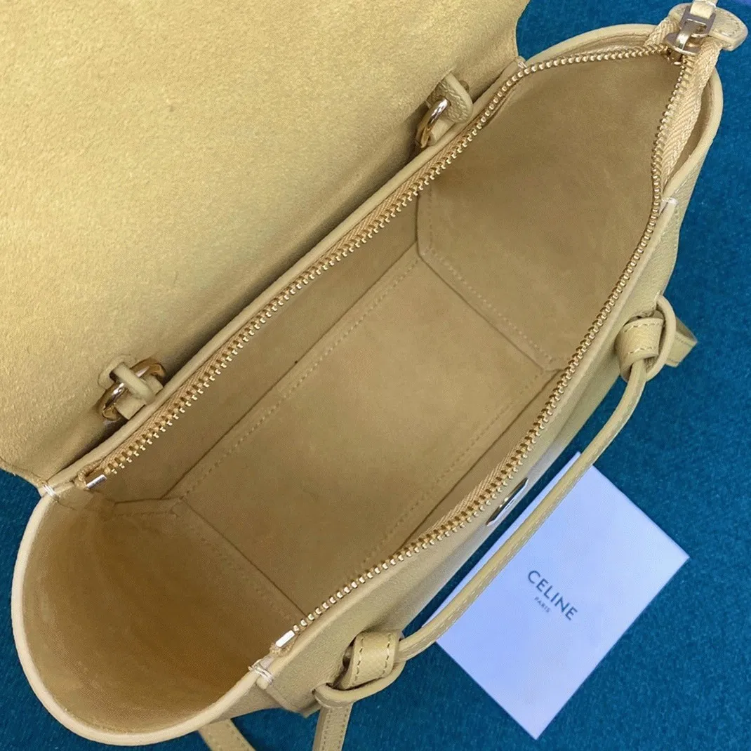 Celine Belt Nano Bag in Yellow — image 3