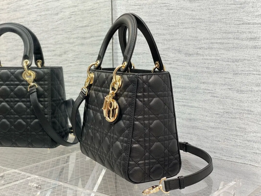 Dior Small Lady Dior My ABCDior Bag in Black — image 3