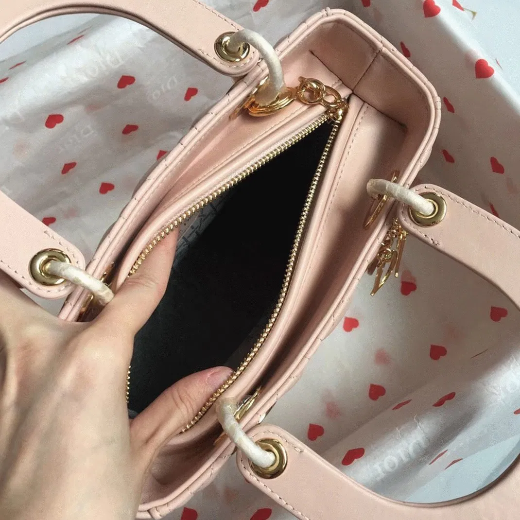 Dior Lady Dior Medium Bag in Powder — image 3