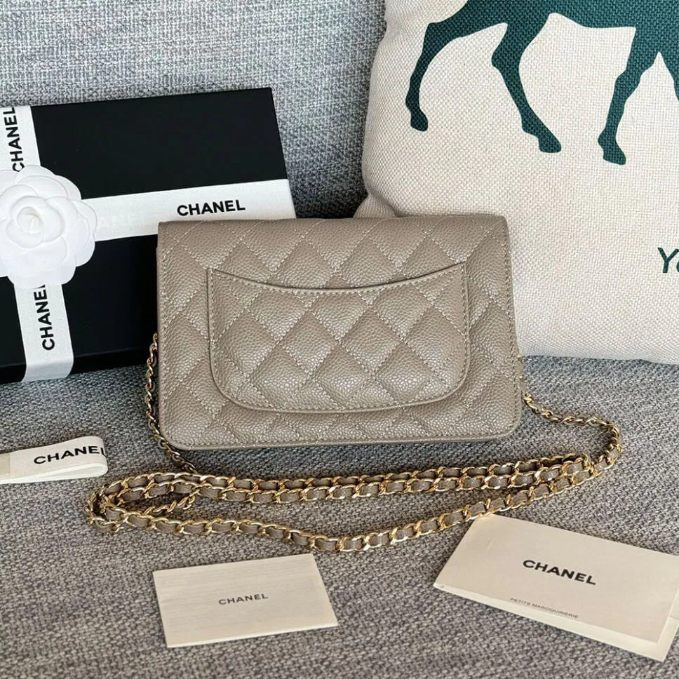 Chanel classic chain wallet — image 3