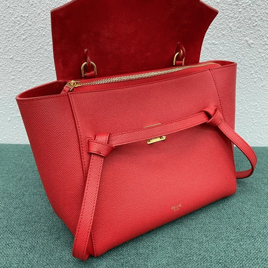 Celine Micro Belt Bag in Red — image 10