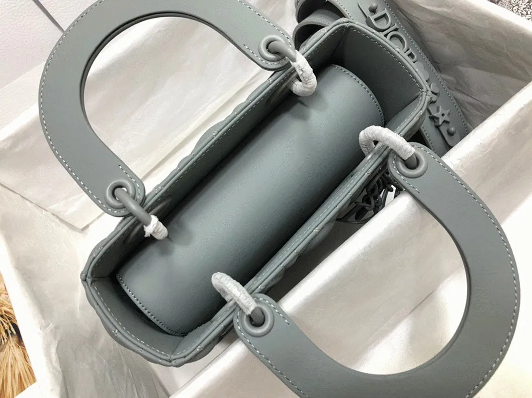 Dior Small Lady Dior My ABCDior Bag Knockoff in Grey — image 9
