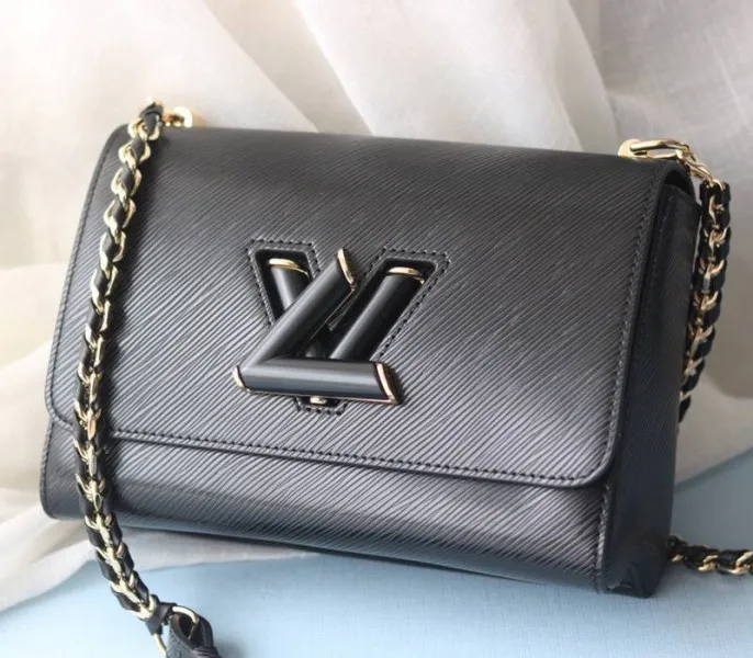 Louis Vuitton Epi Leather Twist MM Bag In Black — image 3