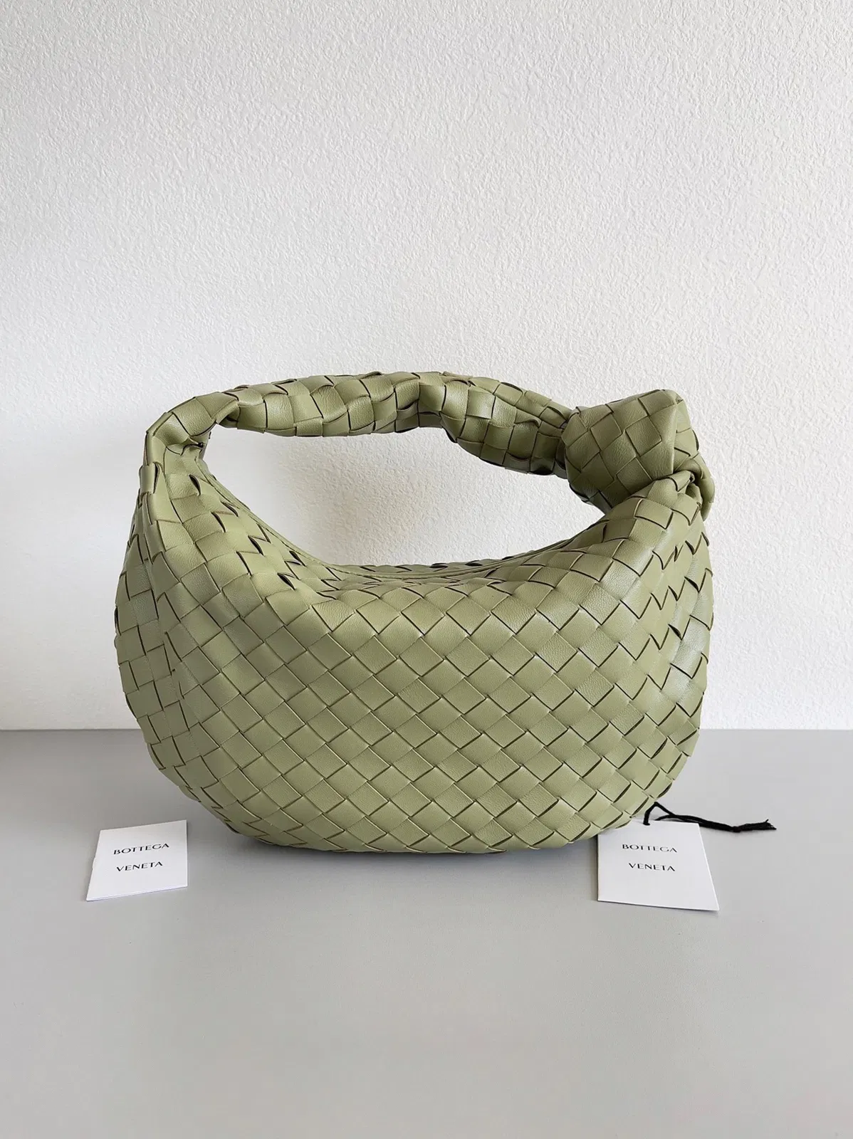 Knockoff Bottega Veneta BV Jodie Teen Bag Travertine — image 7