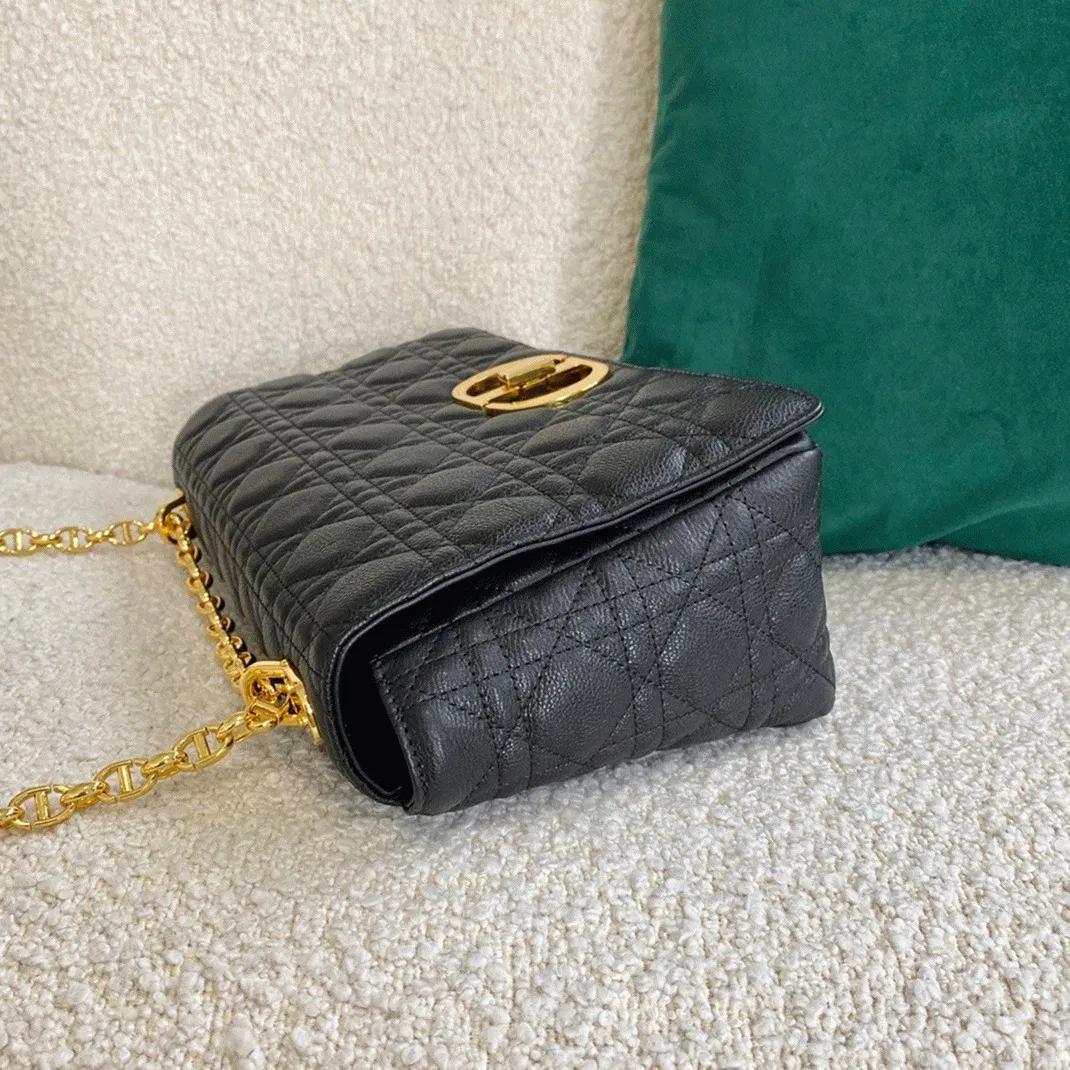 Dior Caro Large Bag in Black — image 9
