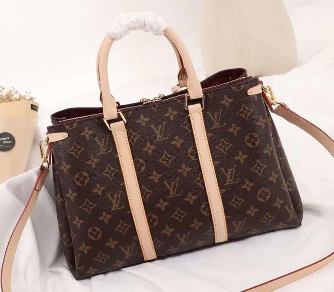 Louis Vuitton Monogram Canvas Soufflot MM Bag — image 3