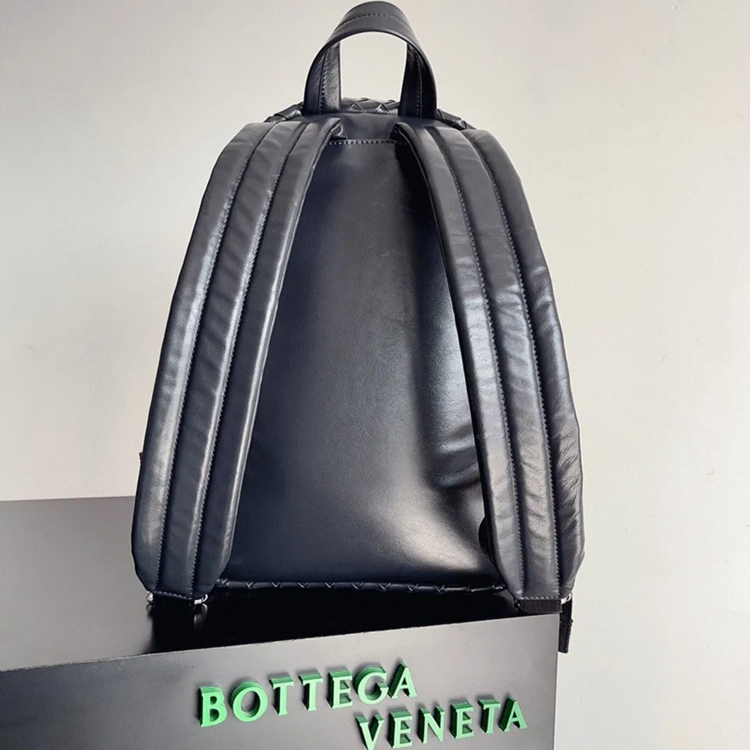 Bottega Veneta Small Backpack Dark Blue — image 4