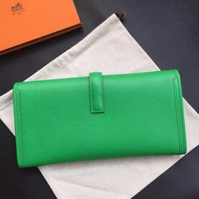 Bamboo Hermes Jige Elan 29 clutch bag — image 3