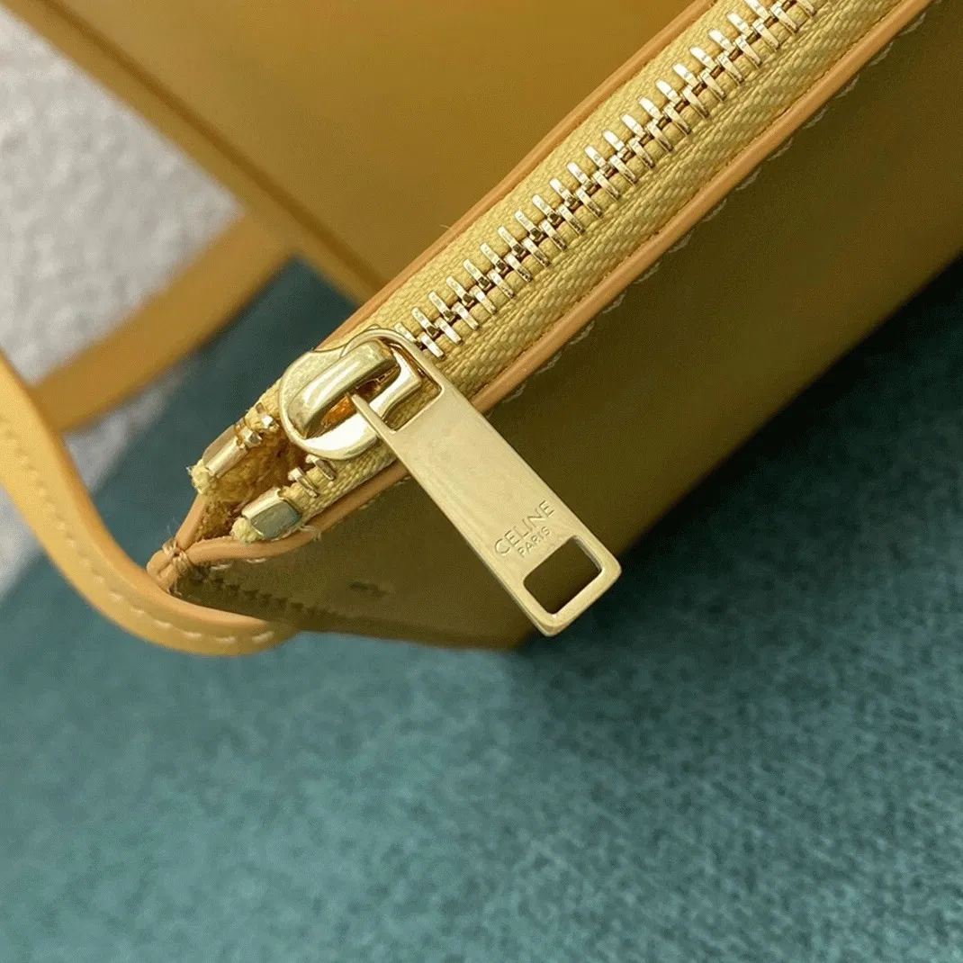 Top Quality Knockoff Celine Bucket 16 Bag In Yellow Soft Bare Calfskin — image 6