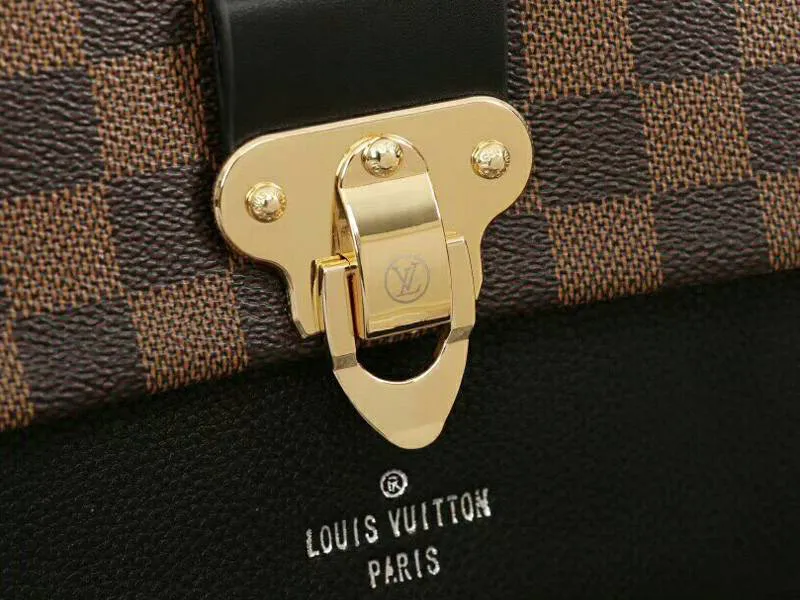 Louis Vuitton Damier Ebene Canvas Vavin PM Bag In Black — image 7