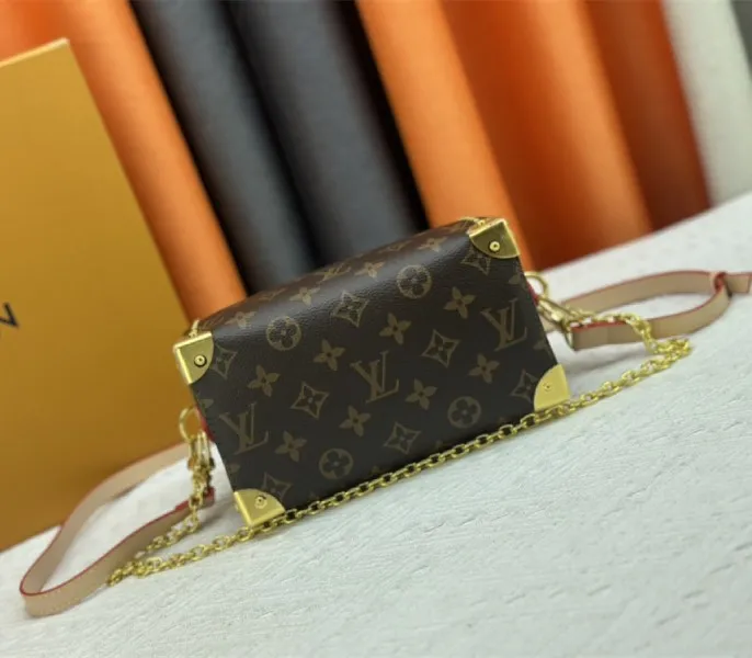 Louis Vuitton Monogram Canvas Cruise 2025 Speedy 20 Trunk Bag In Natural — image 5