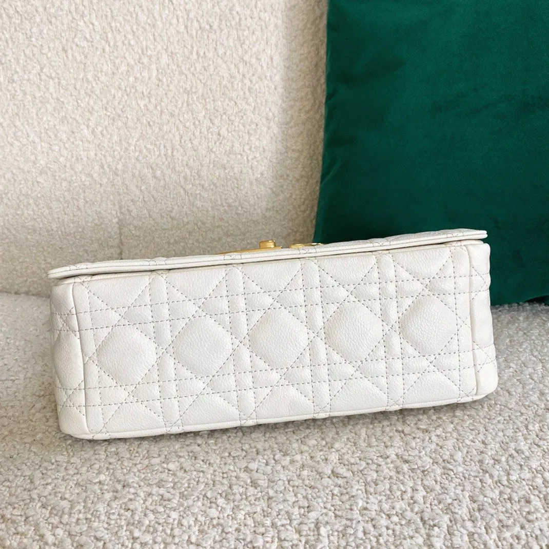 Dior Caro Medium Bag in White — image 10