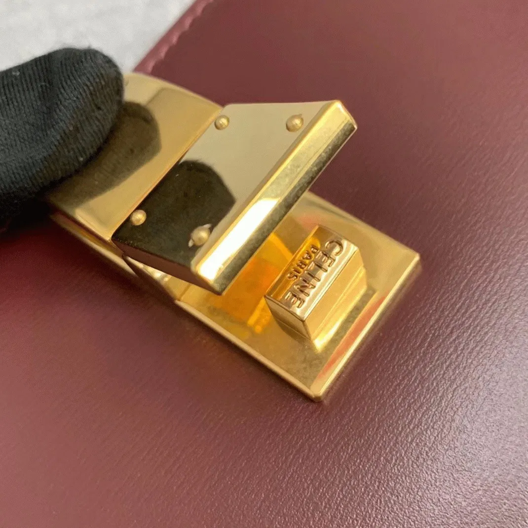 Top Quality Knockoff Celine Classic Box Small Bag In Bordeaux — image 8