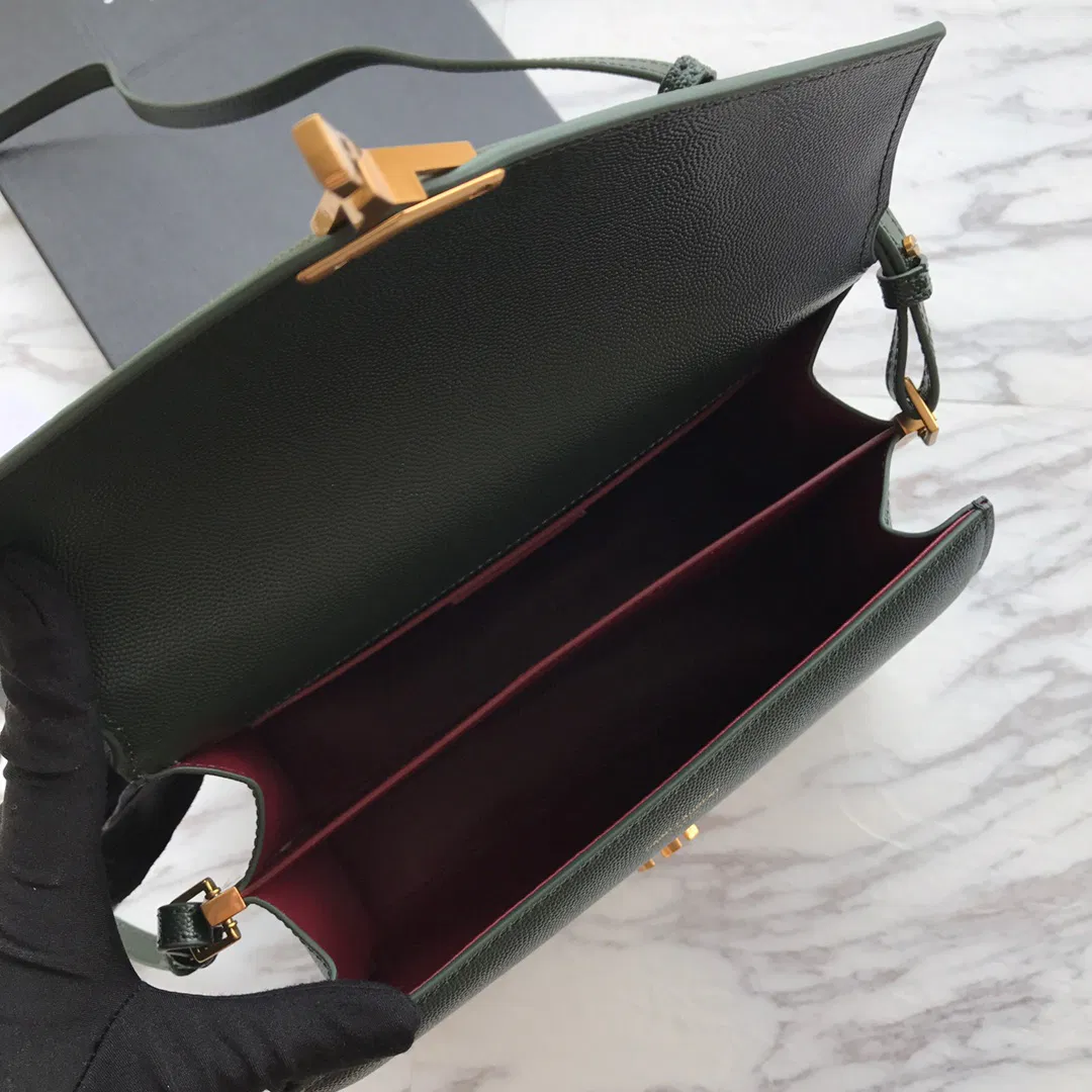 CASSANDRA MONOGRAM CLASP BAG IN MATTE PYTHON — image 5