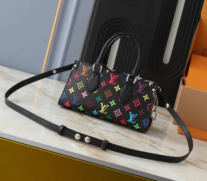 X TM Multicolored Onthego East West Chain In Black — image 2