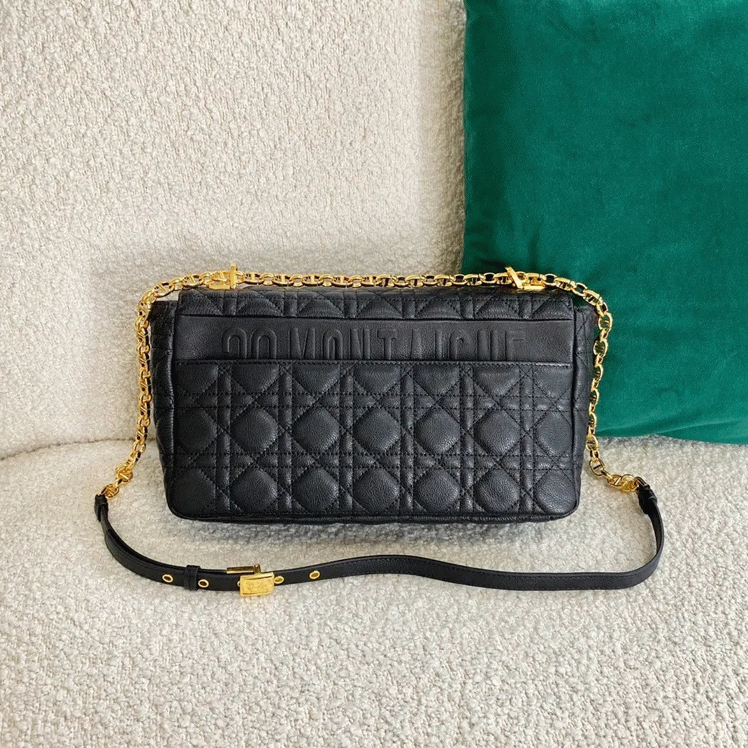 Dior Caro Large Bag in Black — image 7