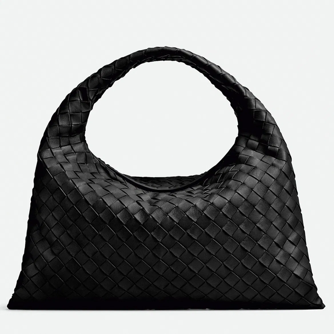 Bottega Veneta Small Hop Bag Black