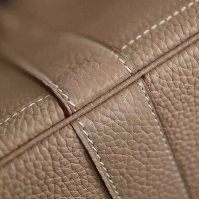 Grey Hermes Garden Party 36cm Neutral-Tone Handbag — image 3