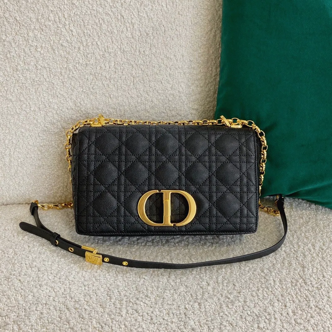 Dior Caro Medium Bag in Black — image 4