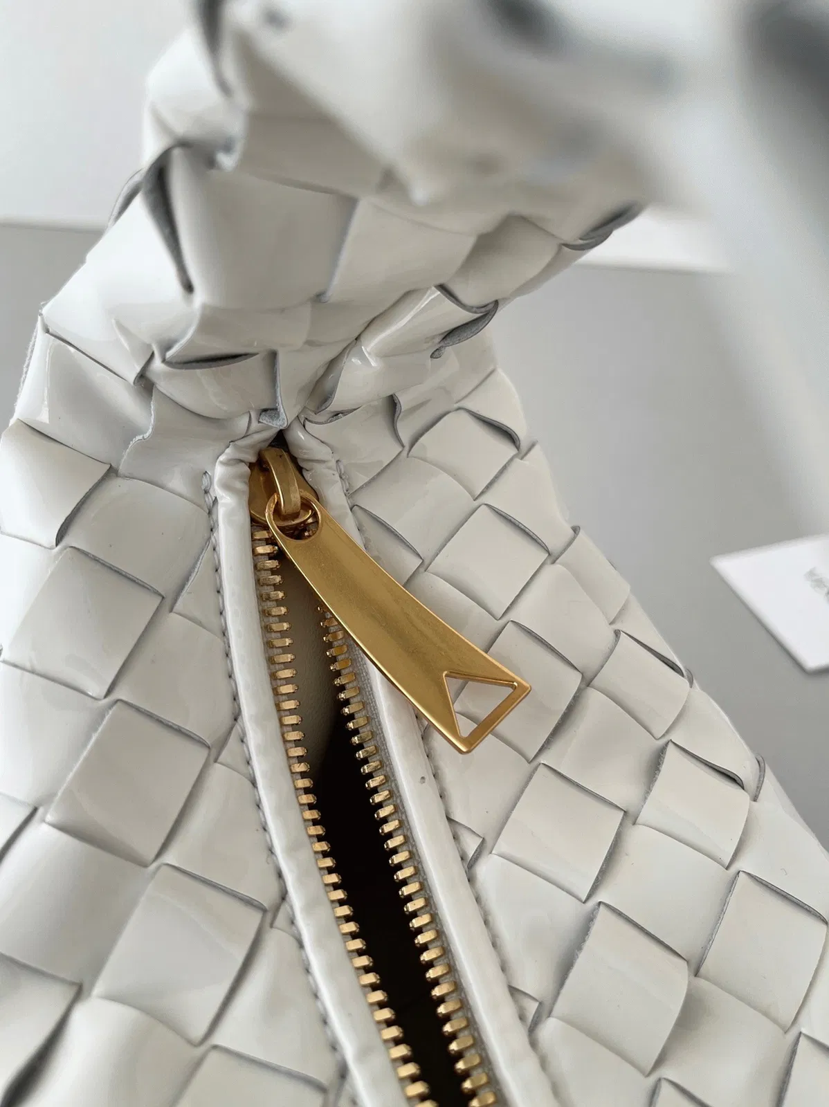 Imitation Bottega Veneta BV Jodie Mini Bag White — image 7