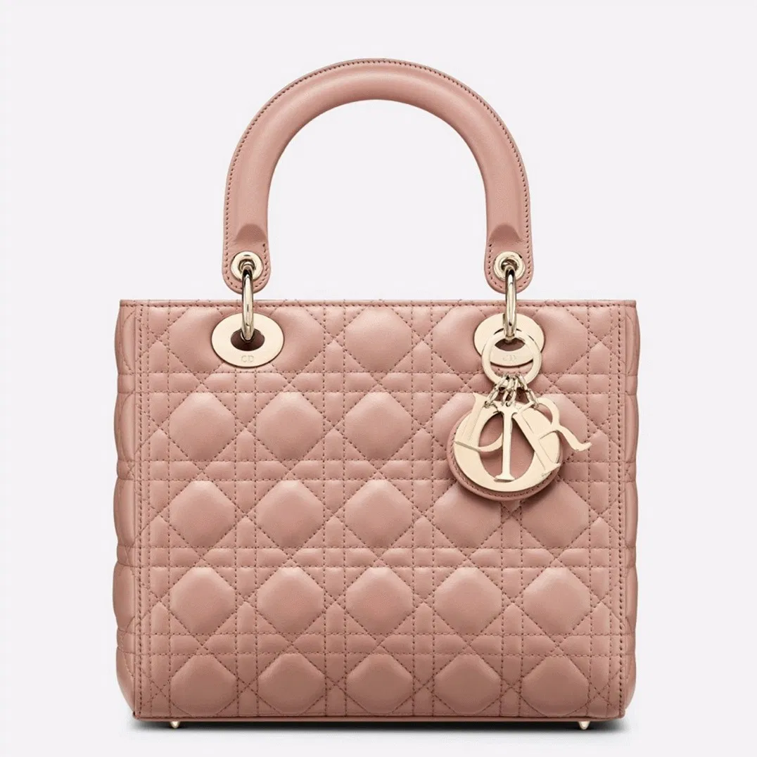 Dior Lady Dior Medium Bag in Blush