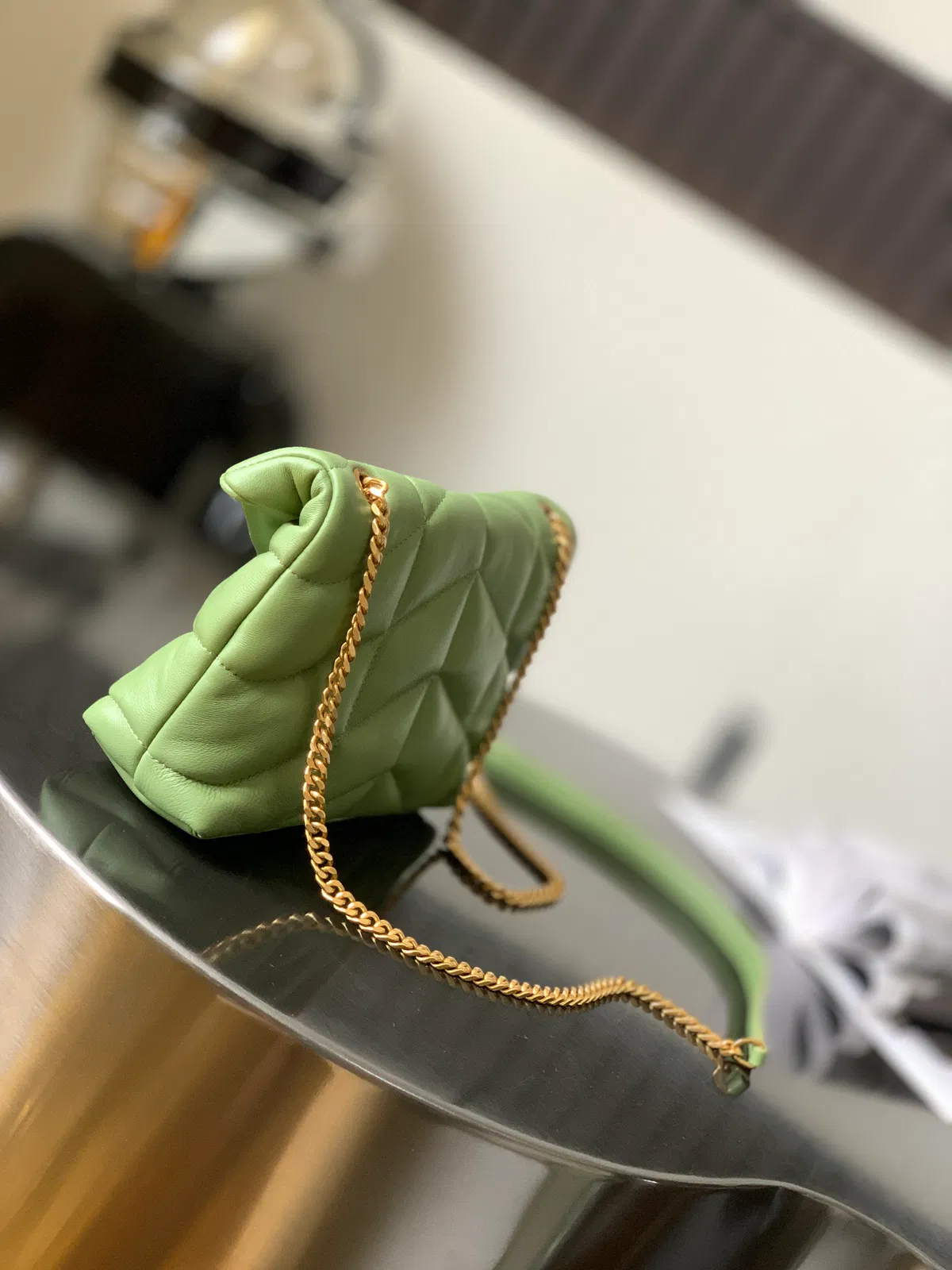PUFFER TOY BAG IN JERSEY — image 2